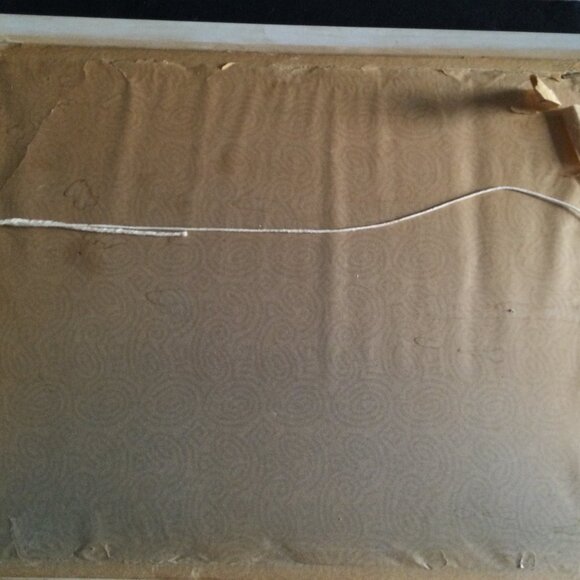 Vintage oil Painting on board old village mountain landscape wall hanging framed - Picture 10 of 12